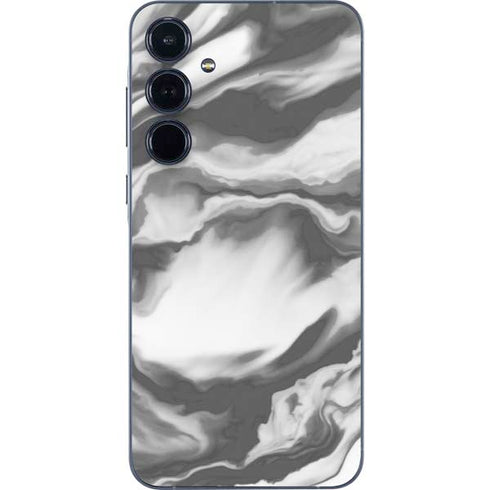 Grey Marble Ink Galaxy A36 5G Skin